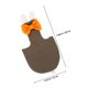 thumbnail image 2 of IDEANATEGRATE Traje Para Pájaros Color Café De Tela De Cómodo Y Para Protección Y Uso Diario, 2 of 6