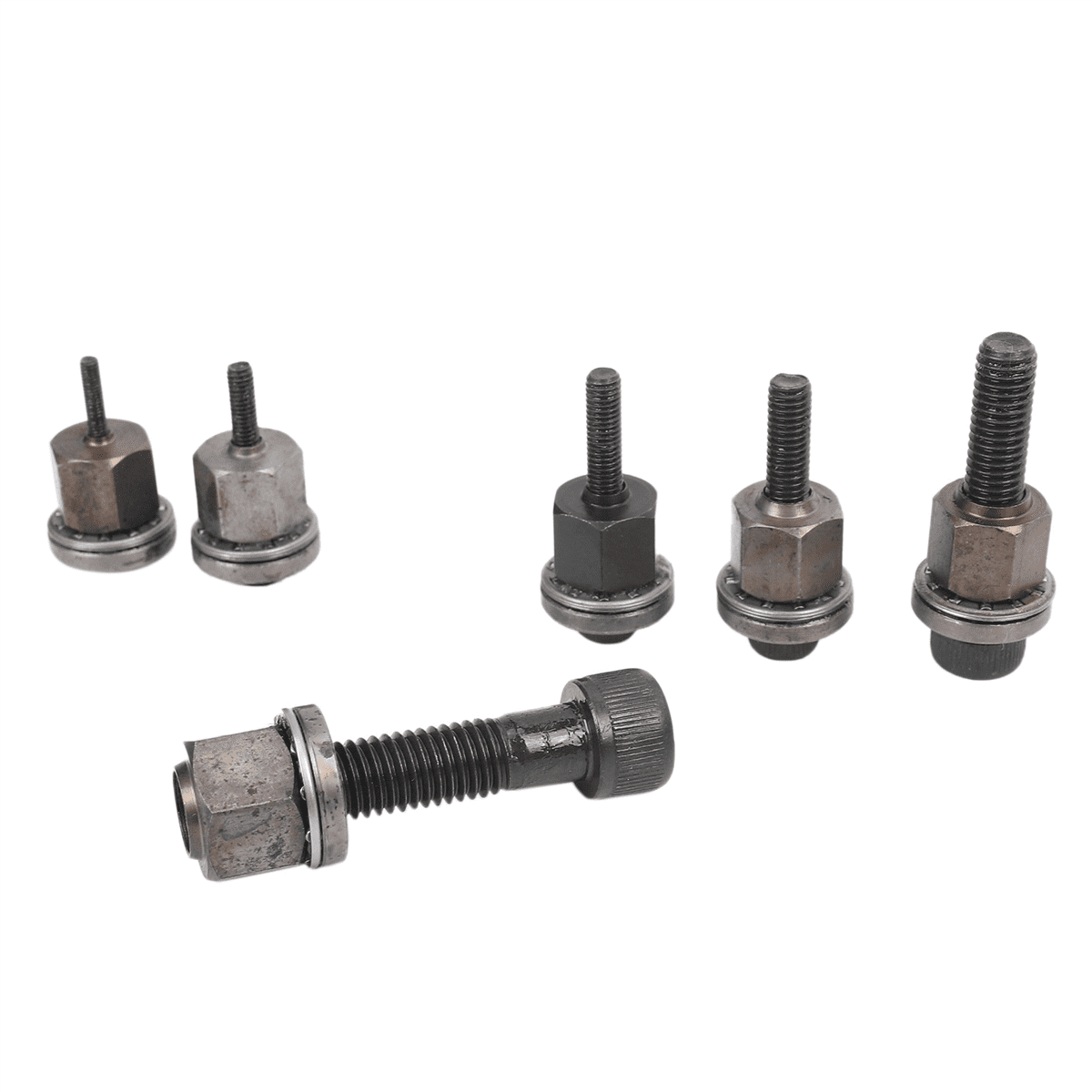 12Pcs Hand Nut Nuts Simple Installation Manual Riveter Rivnut Tool Accessory for Nuts M3 M6 M8 M10