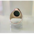 thumbnail image 6 of Malachite Mans Ring, Natural Green Malachite, Spiritual, Silver Jewelry, 925 Silver Ring, Birthday Gift, Heavy Mens Ring, Arabic Design, Ottoman Style Ring, Christmas, Turkey Mens Signet Ring, 6 of 6
