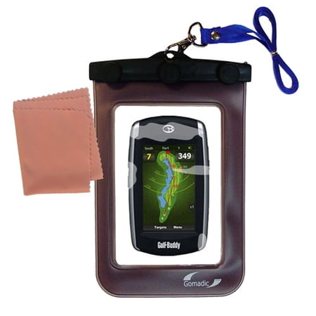 Gomadic Clean and Dry Waterproof Protective Case Suitablefor the Golf Buddy World Platinum to use Underwater
