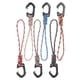 thumbnail image 5 of 6 cordones trenzados para insignias, con cierre de metal, para llavero, para camping, senderismo, carteras, llaves, tarjetas de identificación y porta credencial, 5 of 7