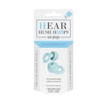 thumbnail image 3 of Hear Hush Hoops Reusable Soft Silicone Ear Plugs, 17dB Noise Reduction Rating, Case Included, Teal, 3 of 12