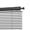 Smoky Gray, variant on ZimJAHO Cordless No Drill 1-Inch Aluminum Mini Blinds,Coedless Horizontal Light Filtering Room Darkening Blinds for Indoor Windows, Home and Office, Beige, 25"W X 64"H