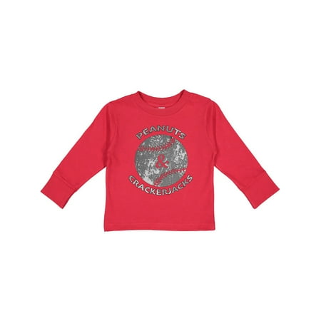 

Inktastic Peanut And Crackerjacks Gift Toddler Boy or Toddler Girl Long Sleeve T-Shirt