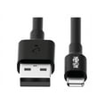 thumbnail image 5 of Eaton Tripp Lite Series USB-A to Lightning Sync/Charge Cables (M/M) - MFi Certified, Black, 10 in. (0.25 m), Pack of 10 - Lightning cable - Lightning male to USB male - 10 in - black (pack of 10), 5 of 5