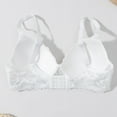thumbnail image 4 of Tsesme Lace Bras for Women No Underwire Push up Mininizers Spaghetti Strap Lifting Deep V-Neck Bras, 4 of 8