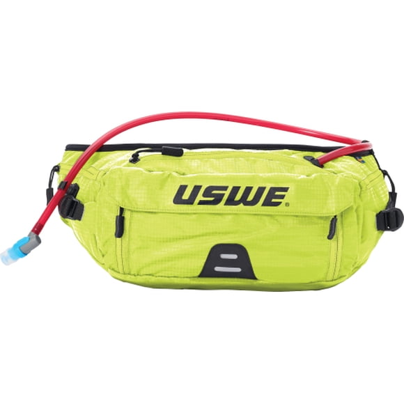 USWE Zulo 6 Vented Hydration Hip Pack, Crazy Yellow