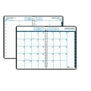House Of Doolittle 289632 24/7 Daily Appointment Book/Monthly Planner  7 x 10  Black