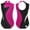 Hot Pink, variant on iiniim Kids Girls Shiny Rhinestone Gymnastics Ballet Dance Leotard Sleeveless Jumpsuit Unitard Black 8