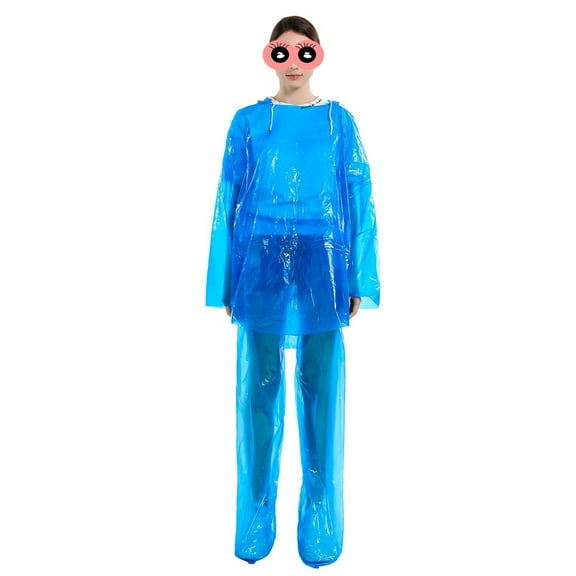 CIYISON Disposable Raincoat Rain Pants Waterproof Rain Poncho for Outdoor Camping Hiking