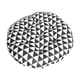 thumbnail image 1 of Bearachild Relajación redefinida con cojín para sentarse y cómodo Cojín para silla multiusos Cojín para respaldo Cojín para suelo Decoración del hogar En blanco y negro 45 cm * 45 cm * 9 cm, 1 of 6