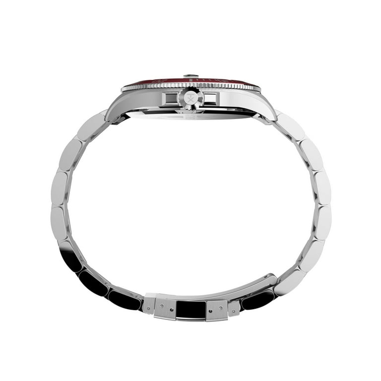 Timex TW2U41700 Men's Harborside Quartz Black Dial Bracelet Watch