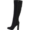 thumbnail image 3 of Women's Journee Collection Vivian Wide Calf Knee High Boot Black Microsuede 6.5 M, 3 of 6