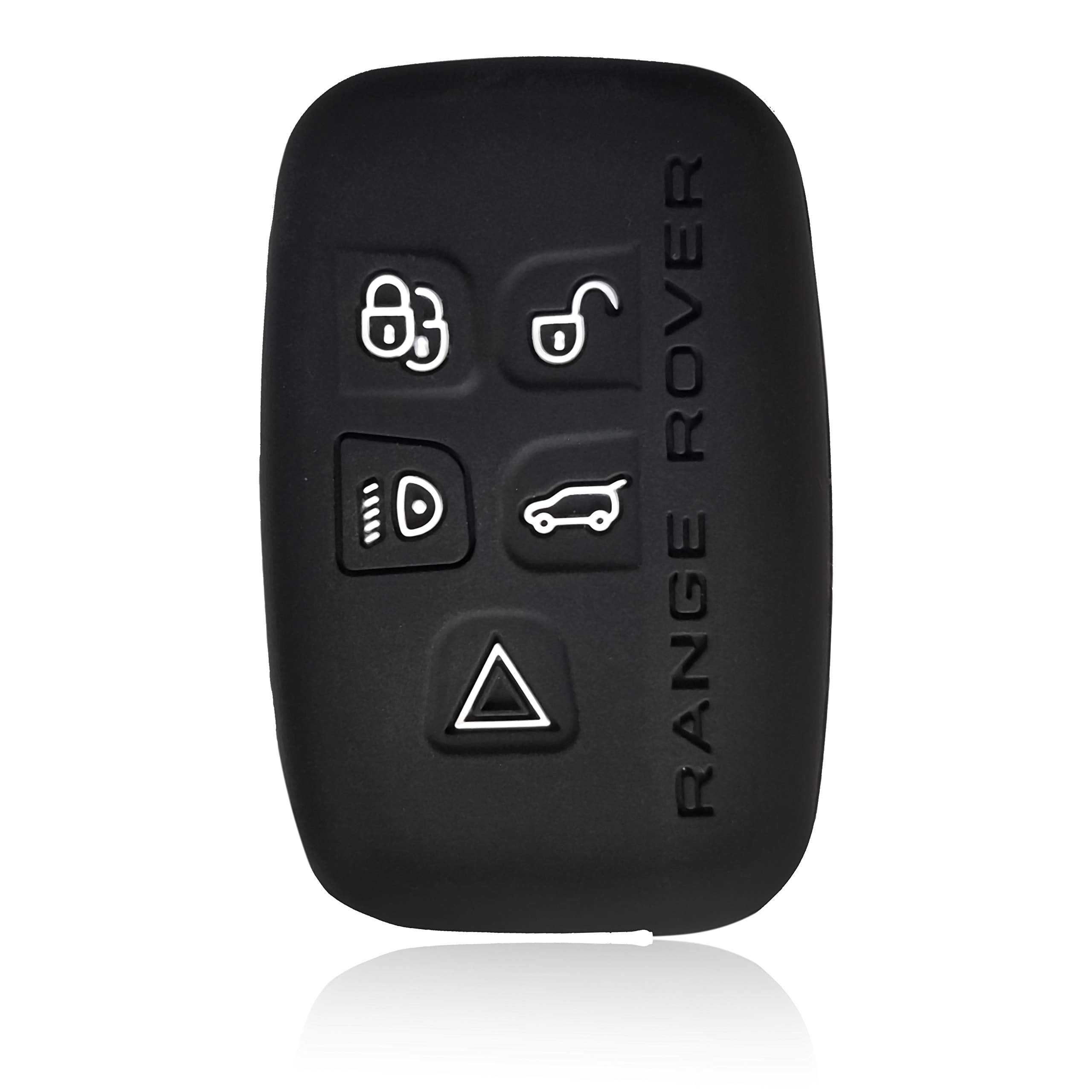 Dobrev 5 Buttons Silicone Smart Key Case Rubber Cover Skin