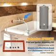 thumbnail image 2 of SP20075 Pilot and Igniter Assembly Replacement Kit Compatible with Rheem GE PROTECH Ruud Richmond Natural Gas Water Heater Pilot Assembly Kit/Natural Gas Water Heater Parts, 2 of 7
