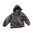 thumbnail image 2 of Hicidod Baby Down Coat Hooded Light Winter Thicken Warm Jacket Hooded Windproof Zip Up Puffer Coats Outwear 2025, 2 of 6