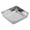 Type A, variant on Homelife Anti-deformed Baking Pan Unbreakable Stainless Steel Smooth Edges Square Food Plate Household Supplies