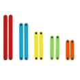 thumbnail image 1 of Flmtop 10Pcs/Set 4-10cm Magnetic Geometric Strips Tools Building Polygon Learning Aids, 1 of 6