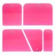 thumbnail image 3 of Juego de 5 espátulas PPF genéricas, prácticas y de alto rendimiento para tintado de ventanas con imanes. Rosa, 3 of 9