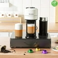 thumbnail image 4 of HFHOME Coffee Pod Drawer, 48 Vertuoline Coffee Pods Holder, Pods Storage Drawer Holder for 36 K Cup, Metal Coffee Station for Nespresso Vertuo Capsules for Home Office Counter, Black, 4 of 9