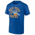 thumbnail image 2 of Men's  Blue New York Knicks Swishing Hoop T-Shirt, 2 of 4