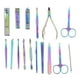thumbnail image 2 of Juego De ManicuraAcero InoxidableResistenteDuraderoTamaño Portátil16 PiezasKit De Cuidado De Uñas Para Dedo ANGGREK Otros, 2 of 8