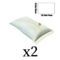 thumbnail image 4 of Xihbxyly Funda de Almohada de Color Liso, Funda de Poliéster Suave y Transpirable, Cómoda Experiencia de Sueño, Diseño Artesanal Exquisito, Decoración de Dormitorio, Ideal para Todas Las Edades, Ilum, 4 of 7