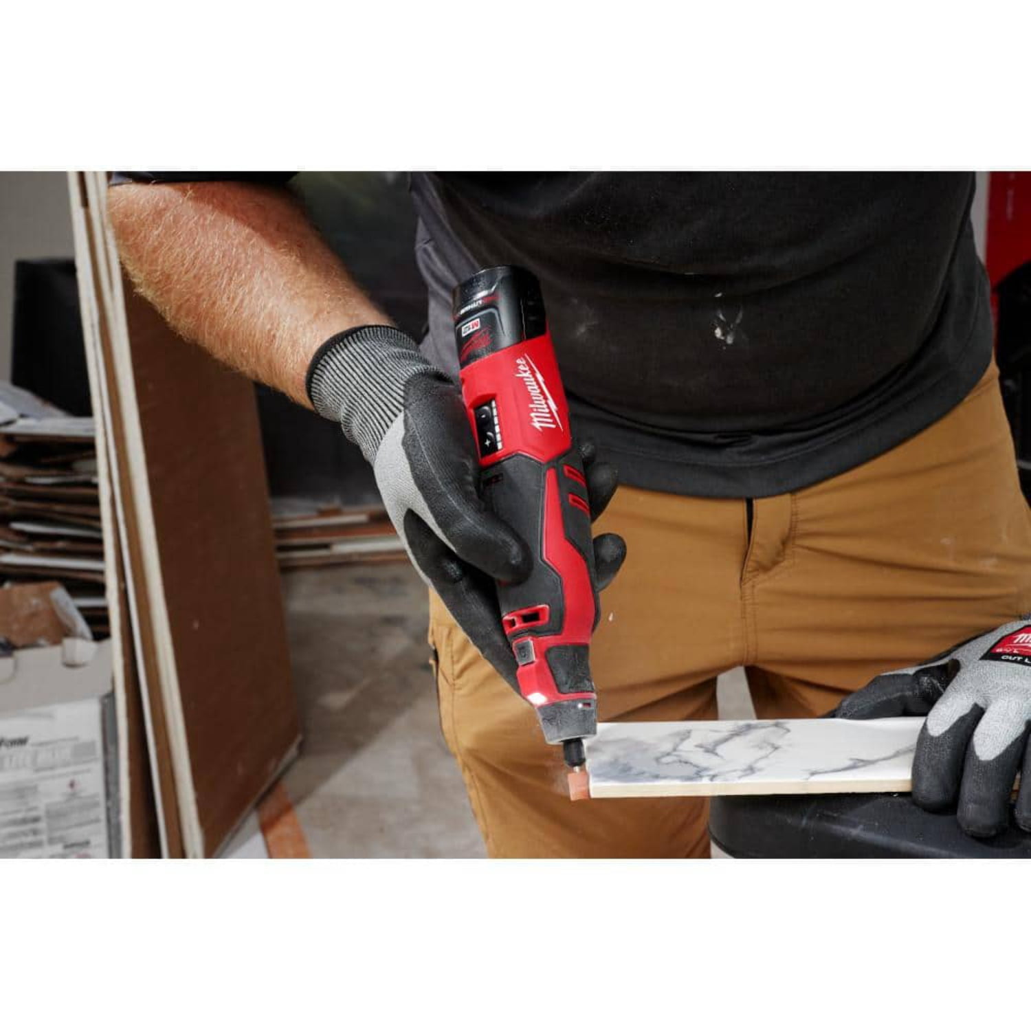 Milwaukee Tool M12 Brushless Rotary Tool Kit