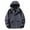 Dark Gray, variant on Waterproof Color Block Mountain Jacket for Unisex, Hooded Full Zip Long Sleeve, Thickened Windproof Hiking Outerwear, 1 Piece, M-5XL, Plus Size Friendly