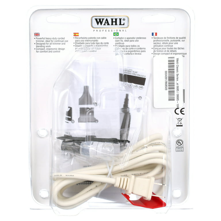  Case Compatible with Wahl Professional Peanut Hair and Beard  Clipper Trimmer #8655 8685 8663 8331 08655-3901. Hair Clipper Organizer  Holder for Attachment Comb,Oil,Blade Guard (Box Only)-White : Beauty &  Personal Care