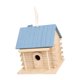 thumbnail image 1 of Casa para pájaros para el jardín, refugio para pájaros como regalo, para armar, colgante para el Azul, 1 of 8