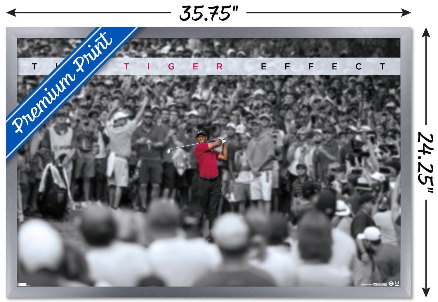 Tiger Woods - The Tiger Effect Wall Poster, 22.375" x 34"