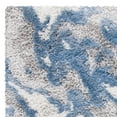 thumbnail image 2 of SAFAVIEH Horizon Konstantinos Abstract Shag Area Rug, Grey/Blue, 4' x 6', 2 of 4