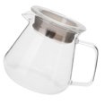 thumbnail image 3 of Glass Coffee Pot,Glass Pour Over Coffee Coffee Pot Glass Coffee Maker Sturdy Construction, 3 of 8