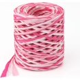 thumbnail image 1 of Valentine's Day Raffia Ribbon, 524 Feet Pink Paper Gift Ribbon for Gift Wrapping, Decorating, Crafts, DIY Projects, Festivals, Parties Pink White Rose 524 Feet, 1 of 7