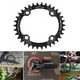 thumbnail image 3 of Greeniant Bicicleta 38T Oval estrecho ancho 104BCD bicicleta de montaña placa de bielas bicicleta rueda de cadena ciclismo platos y bielas placa Ciclismo negro 38T Greeniant OD3200-24B, 3 of 6
