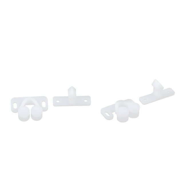 3 piezas de rodillos para puerta de armario con doble bola blanca , 2 blancos