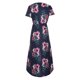thumbnail image 3 of Vestido casual estampado de manga corta con cuello en V para mujer de moda Fridja  qw6533, 3 of 6