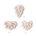 thumbnail image 3 of Petal Clay Earrings Cutters Set Geometric Flower Shapes Suitable For Earrings----A--Product code 65943 A, 3 of 4