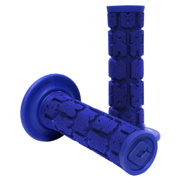 Old Dutch International Odi H03RGU MX Rogue Grips - Blue, Motorcycle Handlebar Grips, TPE (Thermoplastic Elastomer) Material