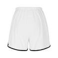 thumbnail image 4 of Short Pants for Women - Breathable Comfortable Casual Wear with Adjustable Drawstring and Versatile Split Design for Summer Use, 4 of 6