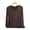 Coffee, variant on fanshangmao Spring Tops for Women Trendy Solid Blouses for Women Plus Size Long Sleeve Shirts for Women Loose Fit Plus Cheap T Shirts Womens
