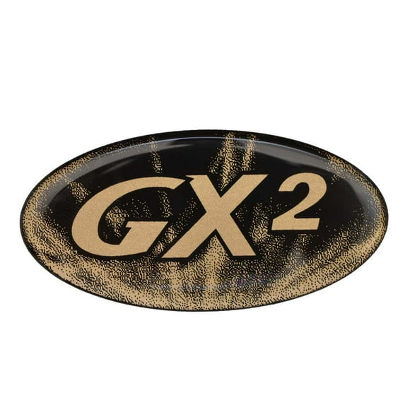G3 Boat Raised Emblem Decal Sticker | GX2 Gold Black