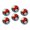 C0468, variant on Glass Refrigerator Magnet 6Pcs Magnetic Fridge Sticker,Decor for Kitchen,Whiteboard,Cabinet,Witch Flying On A Broom