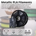 thumbnail image 3 of Filamento MakerBot Sketch PLA Midnight Metal, 1 kg, 3 of 7