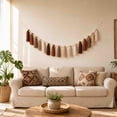 thumbnail image 7 of Orangide Boho Tassel Garland 59 Inch with Wooden Beads and Macrame Fringe, Colorful Yarn Bunting for Nursery, Bedroom, and Party Decor, Perfect for Boho Wall Hanging and Baby Shower, 7 of 7