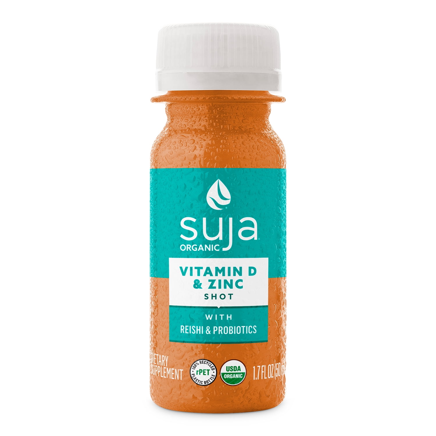 Suja Vitamin D & Zinc Juice Shot with Reishi & Probiotics, 1.7 fl oz