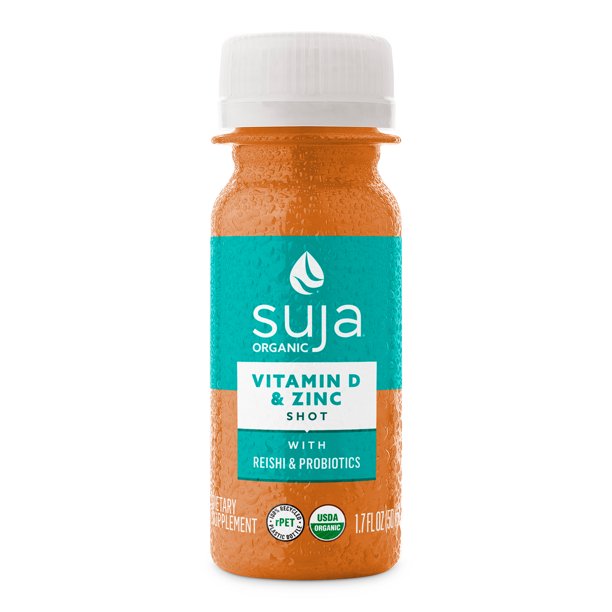 Suja Vitamin D & Zinc Juice Shot with Reishi & Probiotics, 1.7 fl oz