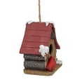 thumbnail image 2 of Northlight 7" Brown and Red Birdhouse with Cardinals Hanging Christmas Decoration, 2 of 4