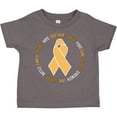 thumbnail image 3 of Inktastic Word Circle-Childhood Cancer Awareness Boys or Girls Toddler T-Shirt, 3 of 5